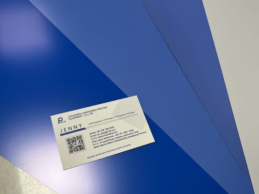 110-130 Mj/Cm2 Energia di esposizione Piastra CTP termica Per 25±5s Tempo di sviluppo