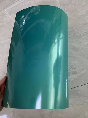 clichè su ordinazione verde di PS di dimensione di 0.15mm per i piatti del deposito piani alla temperatura normale