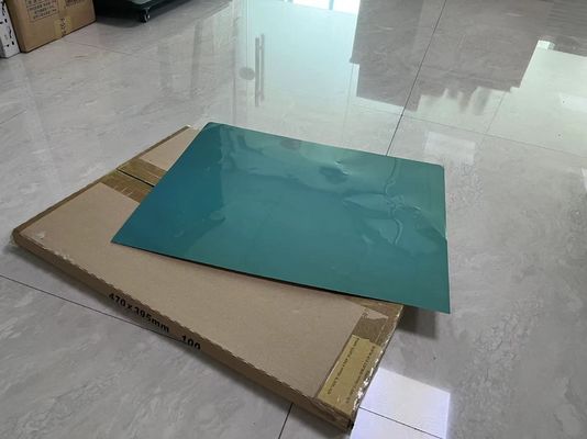 Piastra di stampa PS verde a singolo strato personalizzata per la macchina di stampa offset