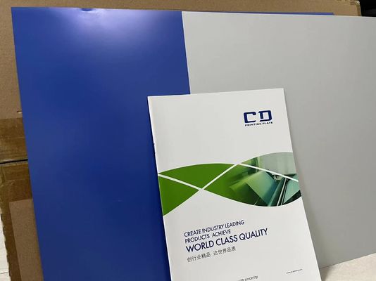 Lastra CTP Eco-Friendly Senza Processo con 0.15mm-0.30mm e Imaging a Bassa Energia di 130-150mJ/m² per la Stampa Sostenibile