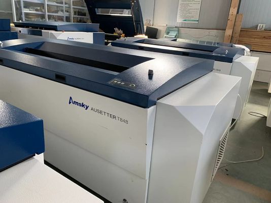 400*350 Peso minimo di uscita della macchina CTP termica 1130*930 Peso massimo di uscita 1000KG per una stampa accurata