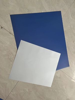Piastre di stampa CTCP in alluminio con singolo strato ed efficienza energetica laser 100-140 Mj/cm2 in imballaggi idonei al mare