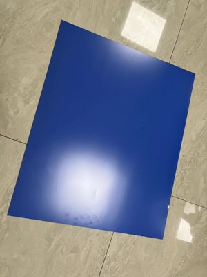 Piastra CTP termica a uno strato con 110-130 Mj/cm2 di energia di esposizione e colore blu per la stampa offset