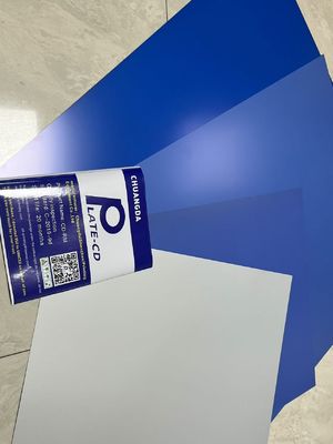 Lastra CTP senza processo CD-RM con validità di 18 mesi e larghezza massima della bobina di 1350 mm per la stampa commerciale