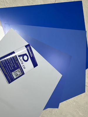0.30mm Placca CTP Termica Blu Con Dimensioni Massime di Produzione 1650*1450mm