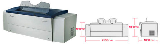 Macchina CTP termica semiautomatica 2540dpi Nuova di zecca / Apparecchiatura CTP usata