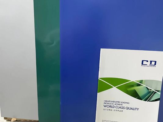 Lastra CTP Eco-Friendly Senza Processo con 0.15mm-0.30mm e Imaging a Bassa Energia di 130-150mJ/m² per la Stampa Sostenibile