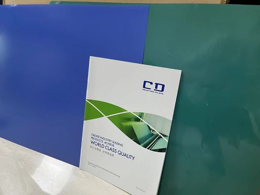 Piastra di stampa PS positiva a singolo strato con 80-100 MJ/cm2 di energia di immagine e 220°C di cottura per la stampa offset