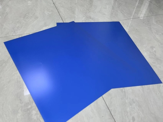 Placca CTP termica in alluminio blu con disegno perforato 150000 tempi di stampa 0,15-0,40 mm