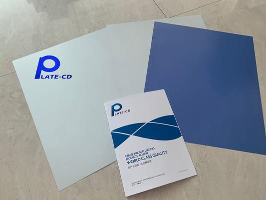 Lastra CTP Senza Processo con Tempo di Produzione di 22-25s e Durata di Stampa di 100.000-200.000 Copie per Qualsiasi Termopressa