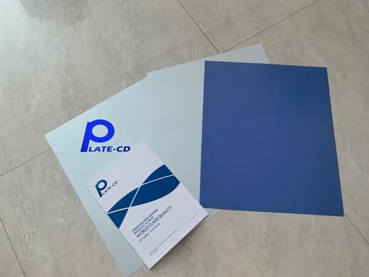 Lastra CTP Senza Processo Con Periodo di Validità di 18 Mesi e Tempo di Produzione di 22-25s Per 100.000-200.000 Impression